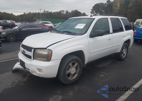 2008 Chevrolet Trailblazer Lt from USA, damaged, VIN 1GNDS13S582223494